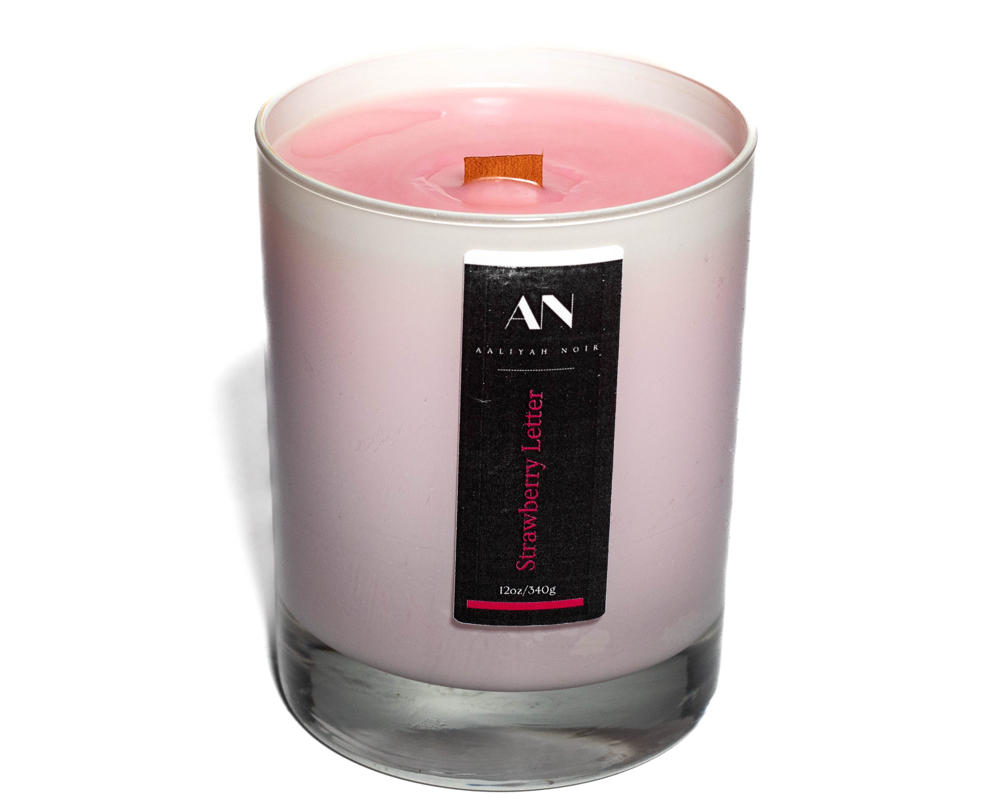 Strawberry Letter Exclusive Coconut Wax Candle